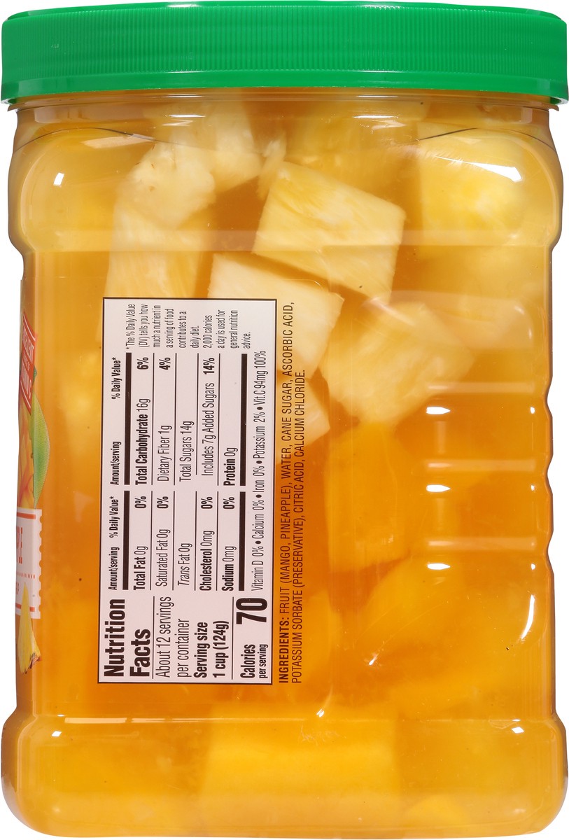 slide 4 of 13, Del Monte Mango & Pineapple in Extra Light Syrup 52 oz, 52 oz