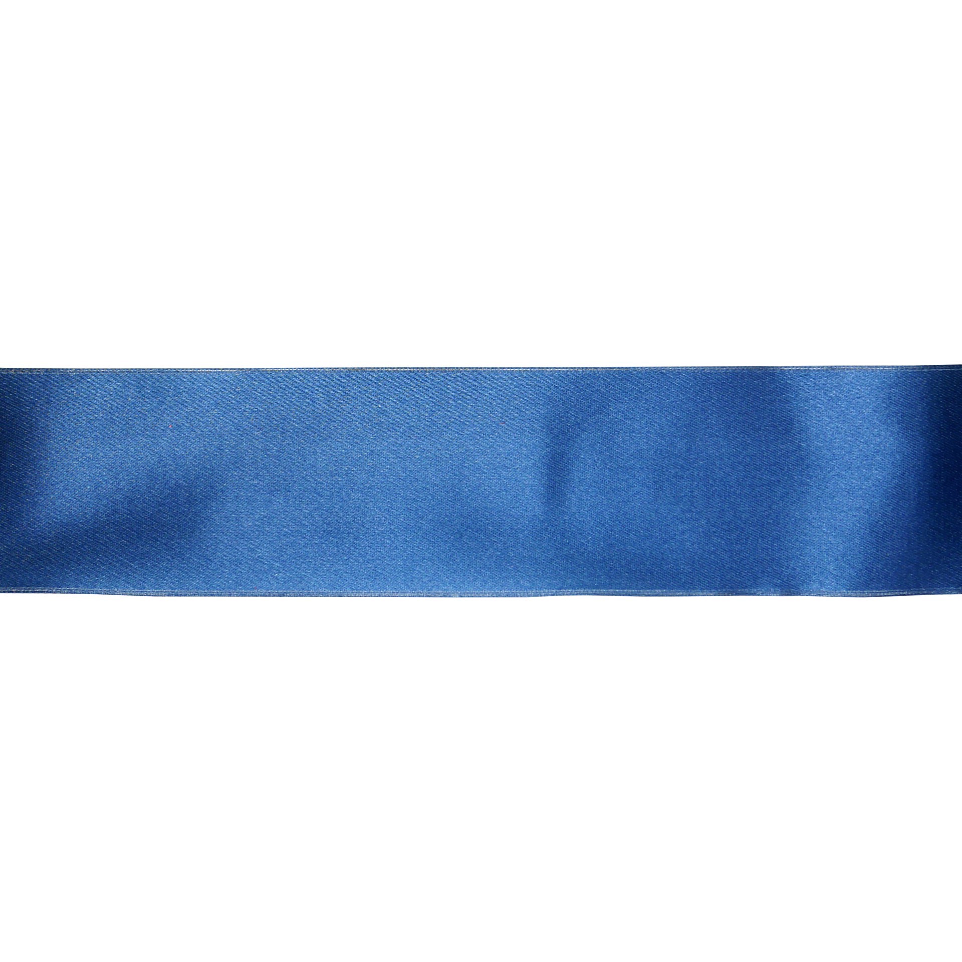 slide 3 of 3, 2.5" X 20ft. Navy Wired Satin Ribbon By Celebrate It, 2.5 in x 20 ft