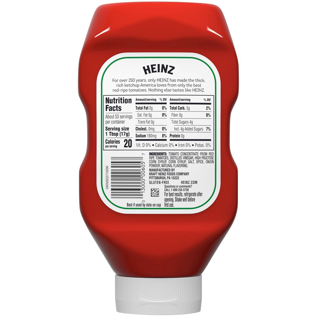 slide 33 of 86, Heinz Tomato Ketchup Bottle, 32 oz