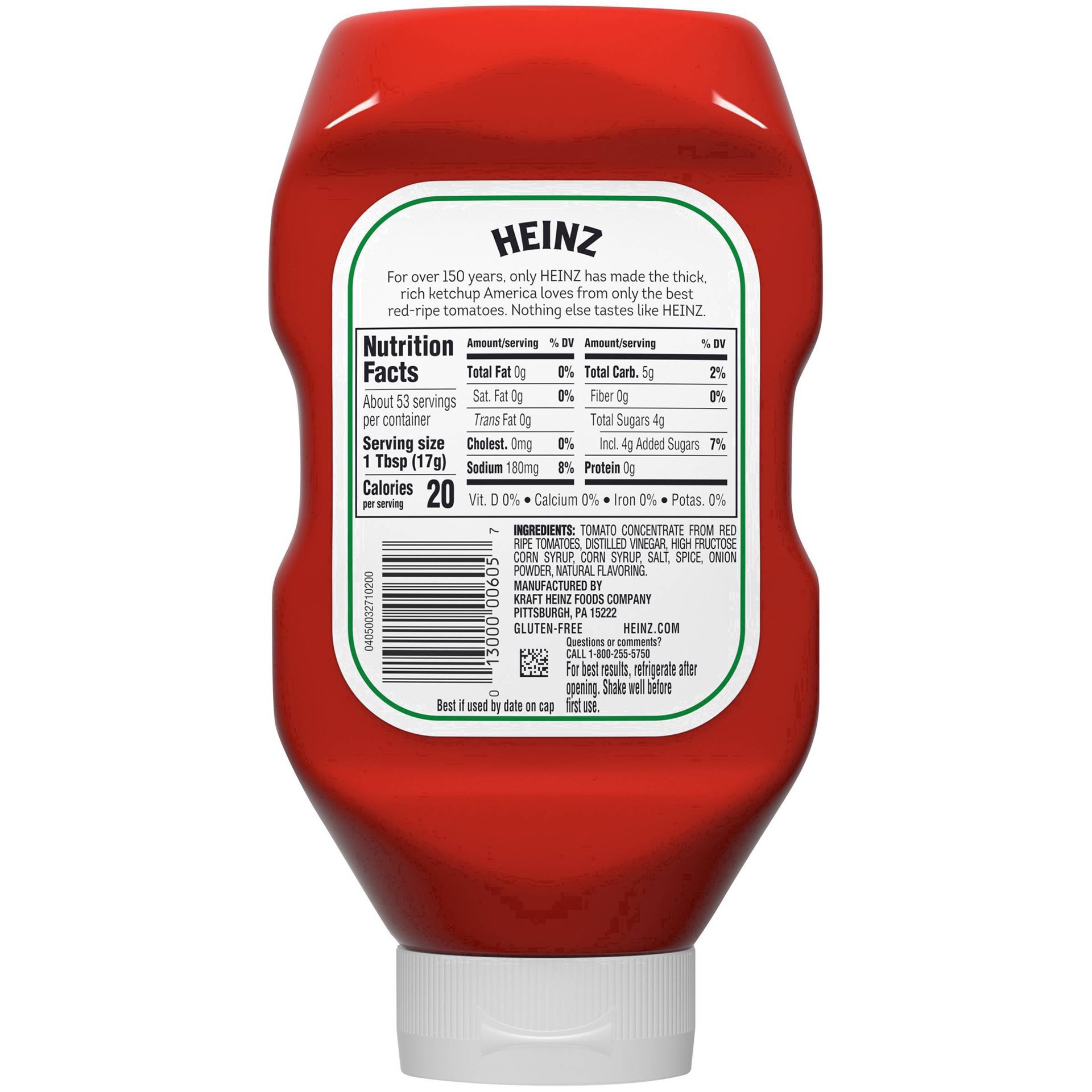 slide 21 of 86, Heinz Tomato Ketchup Bottle, 32 oz