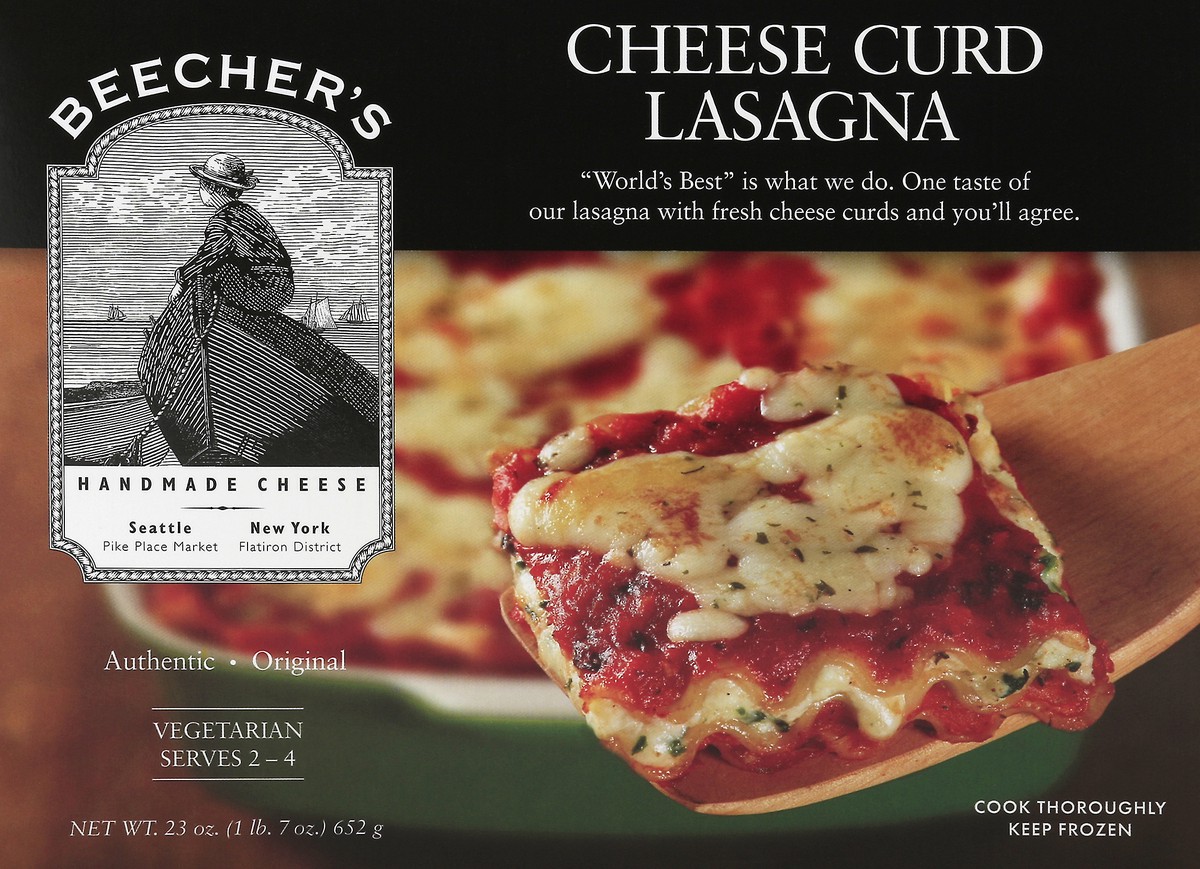 slide 7 of 9, Beecher's Lasagna 23 oz, 23 oz