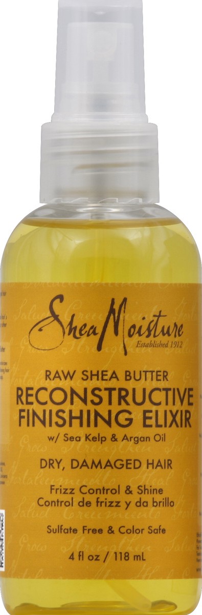 slide 2 of 3, SheaMoisture Raw Shea Butter Reconstructive Finishing Elixir, 4 fl oz