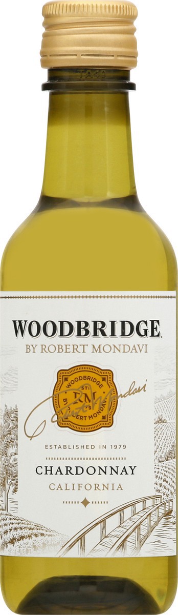 slide 4 of 9, Woodbridge by Robert Mondavi Chardonnay White Wine, 187 mL Can, 6.32 fl oz