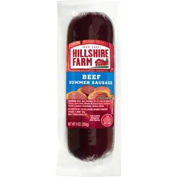 Hillshire Farm Hardwood Smoked Beef Summer Sausage, 9 oz.