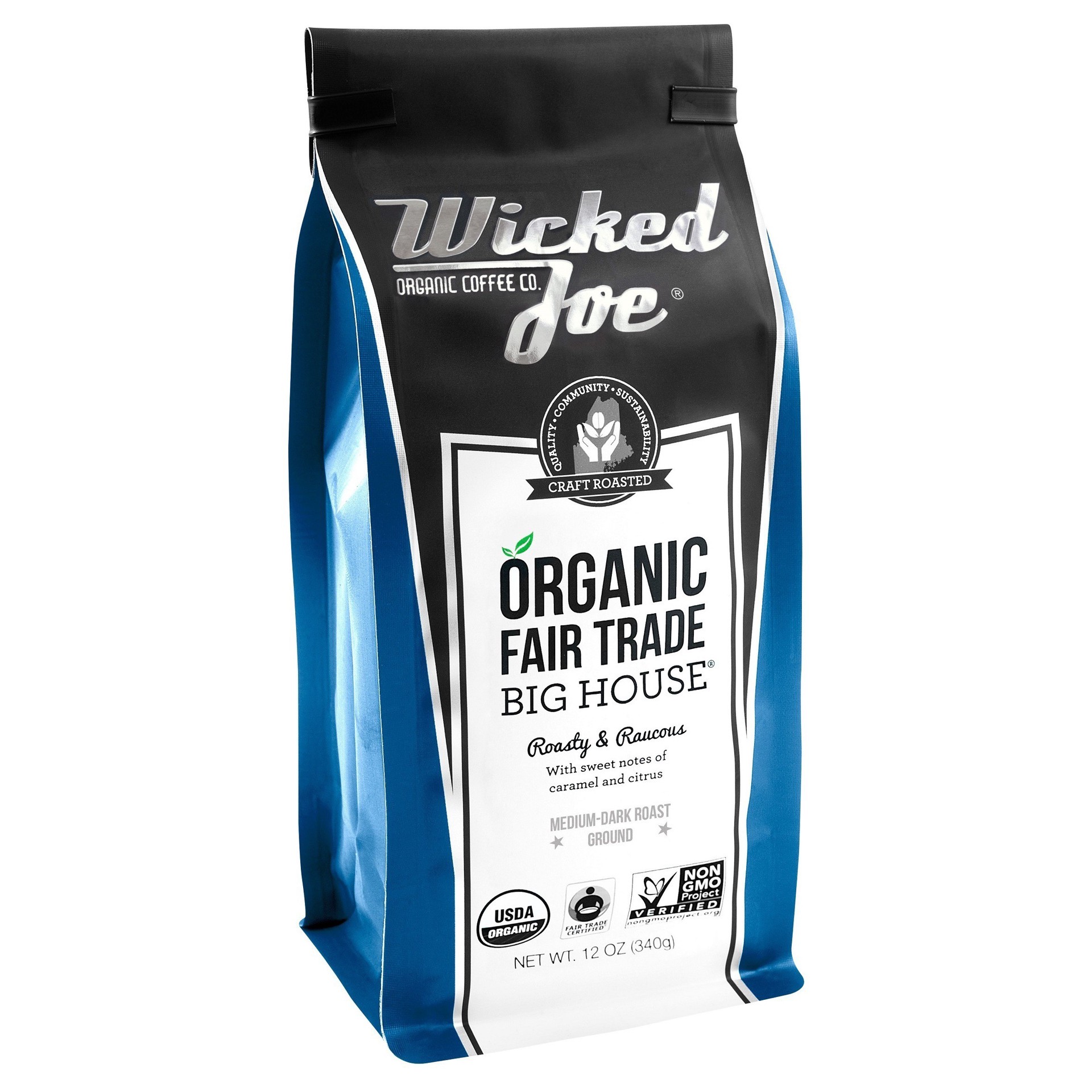 Wicked Joe Coffee Co. Big House Ground Coffee 12 oz Shipt