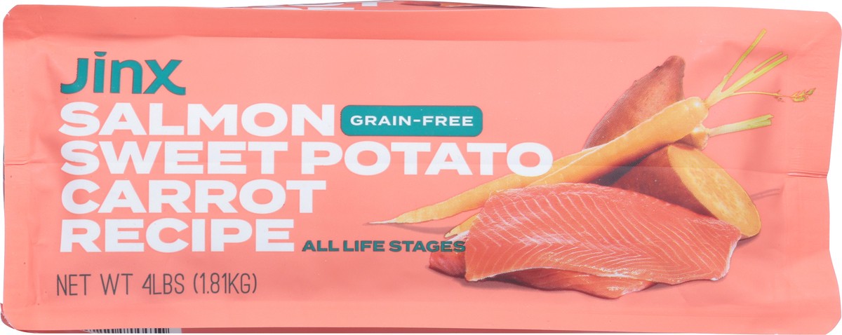 slide 6 of 9, Jinx Salmon Sweet Potato Carrot Grain Free Dry Dog Food, 4lb. Bag, 4 lb