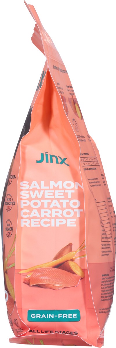 slide 8 of 9, Jinx Salmon Sweet Potato Carrot Grain Free Dry Dog Food, 4lb. Bag, 4 lb