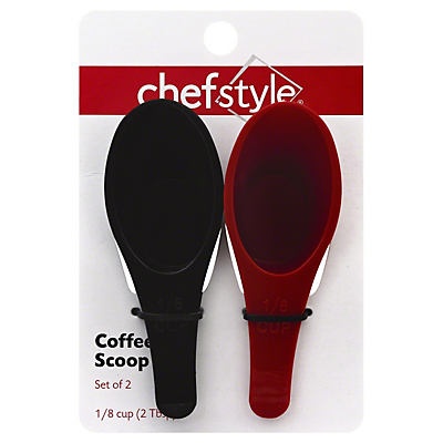slide 1 of 1, chefstyle Coffee Scoop Set, 2 ct