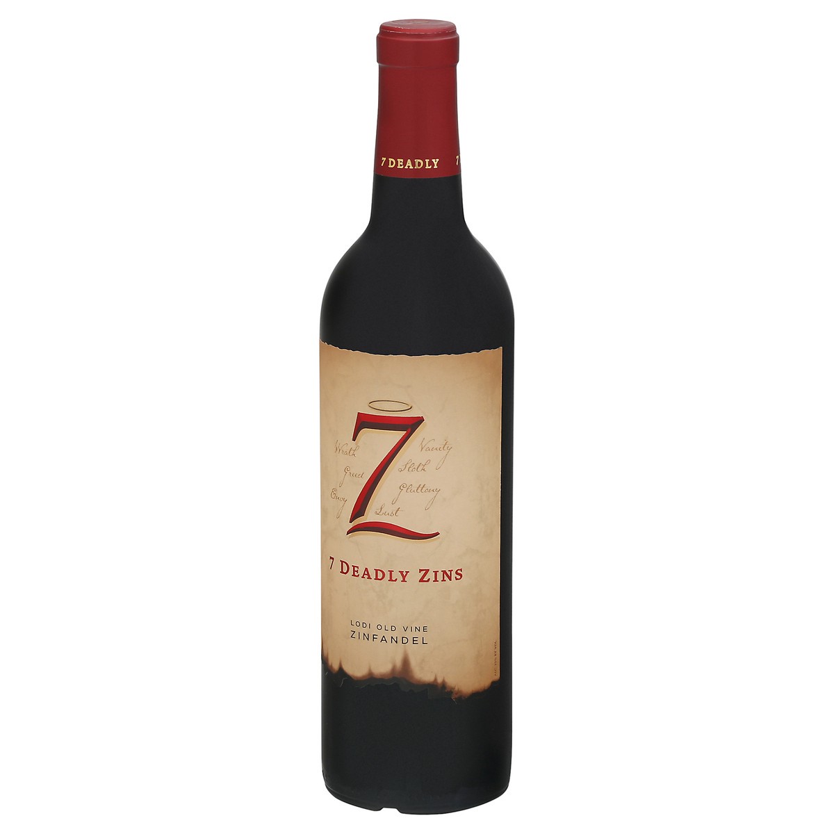 slide 3 of 11, 7 Deadly Zins Zins Zinfandel Red Wine – 750ml, 2017 California, 750 ml
