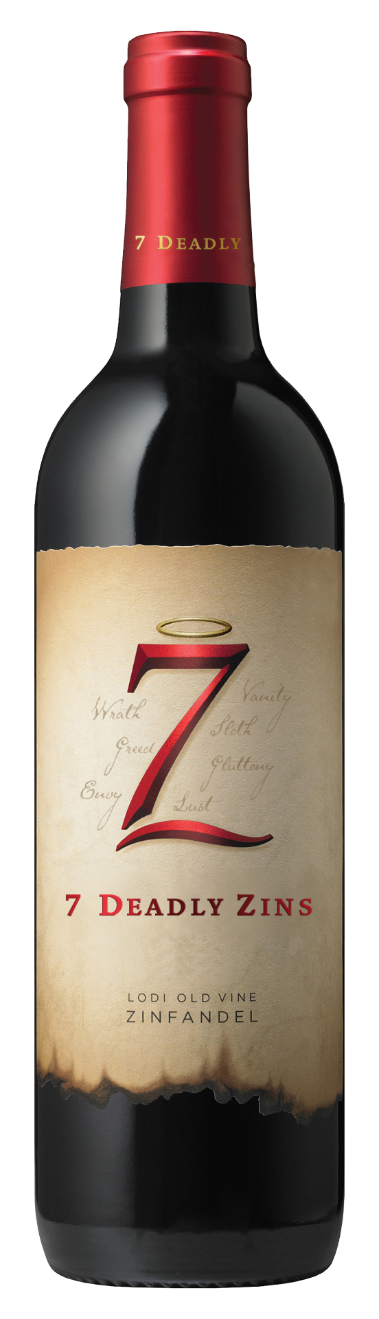 slide 1 of 5, 7 Deadly Zins Zinfandel Red Wine, 750 ml