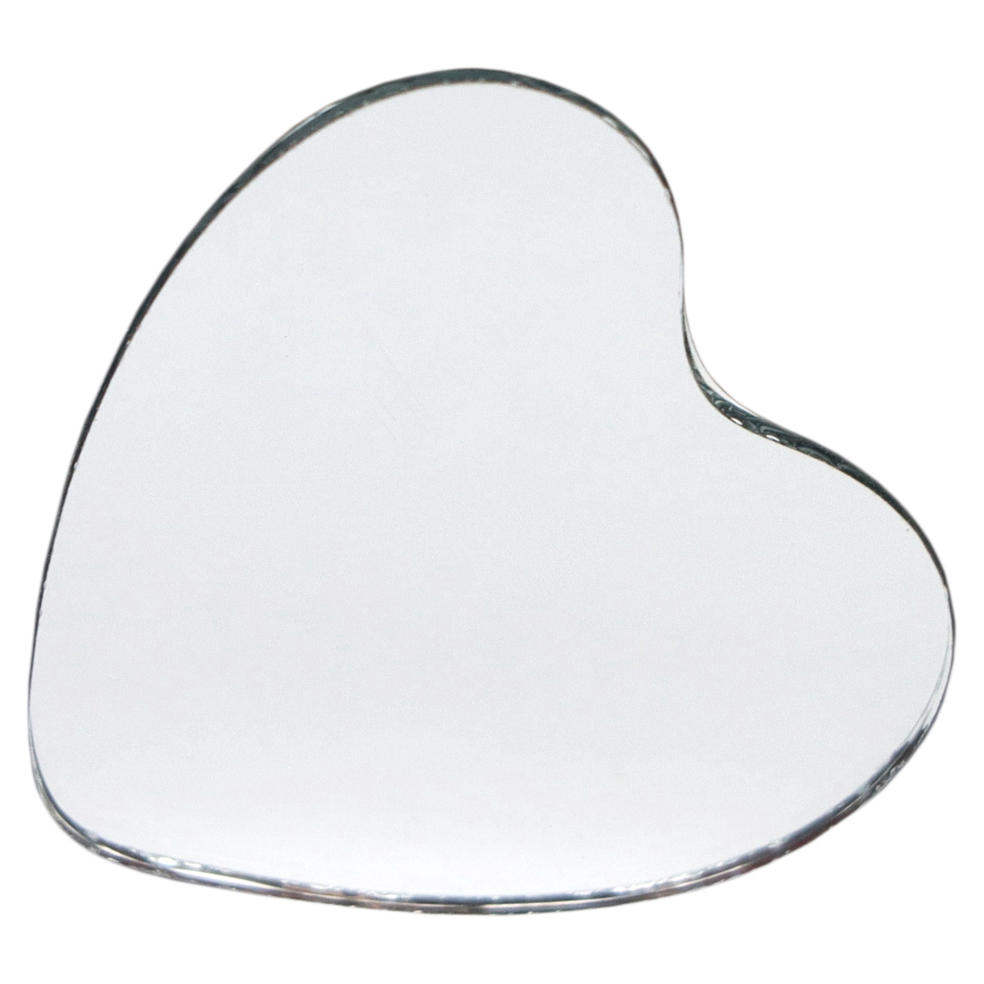 slide 3 of 3, 1" Heart Glass Mirrors, 50ct. By Make Market, 50 ct