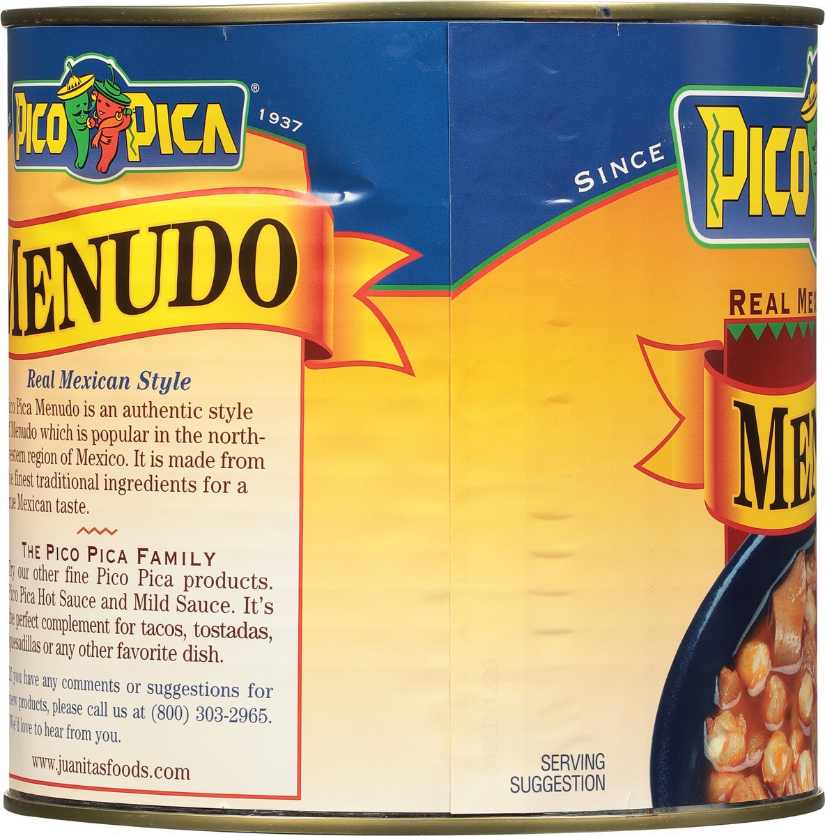 slide 4 of 9, Pico Pica Real Mexican Style Menudo 94 oz, 94 oz