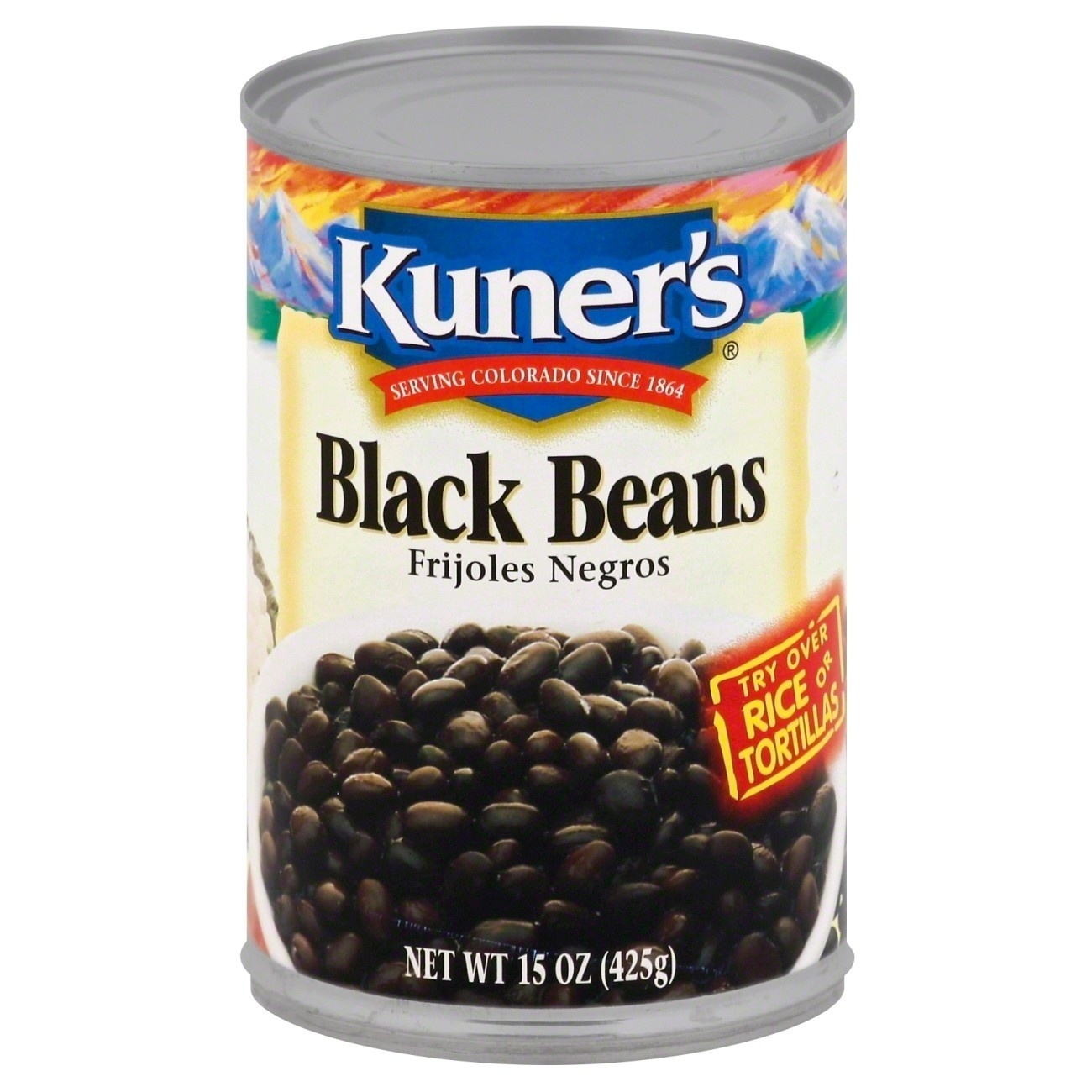 slide 1 of 6, Kuner's Black Beans, 15 oz