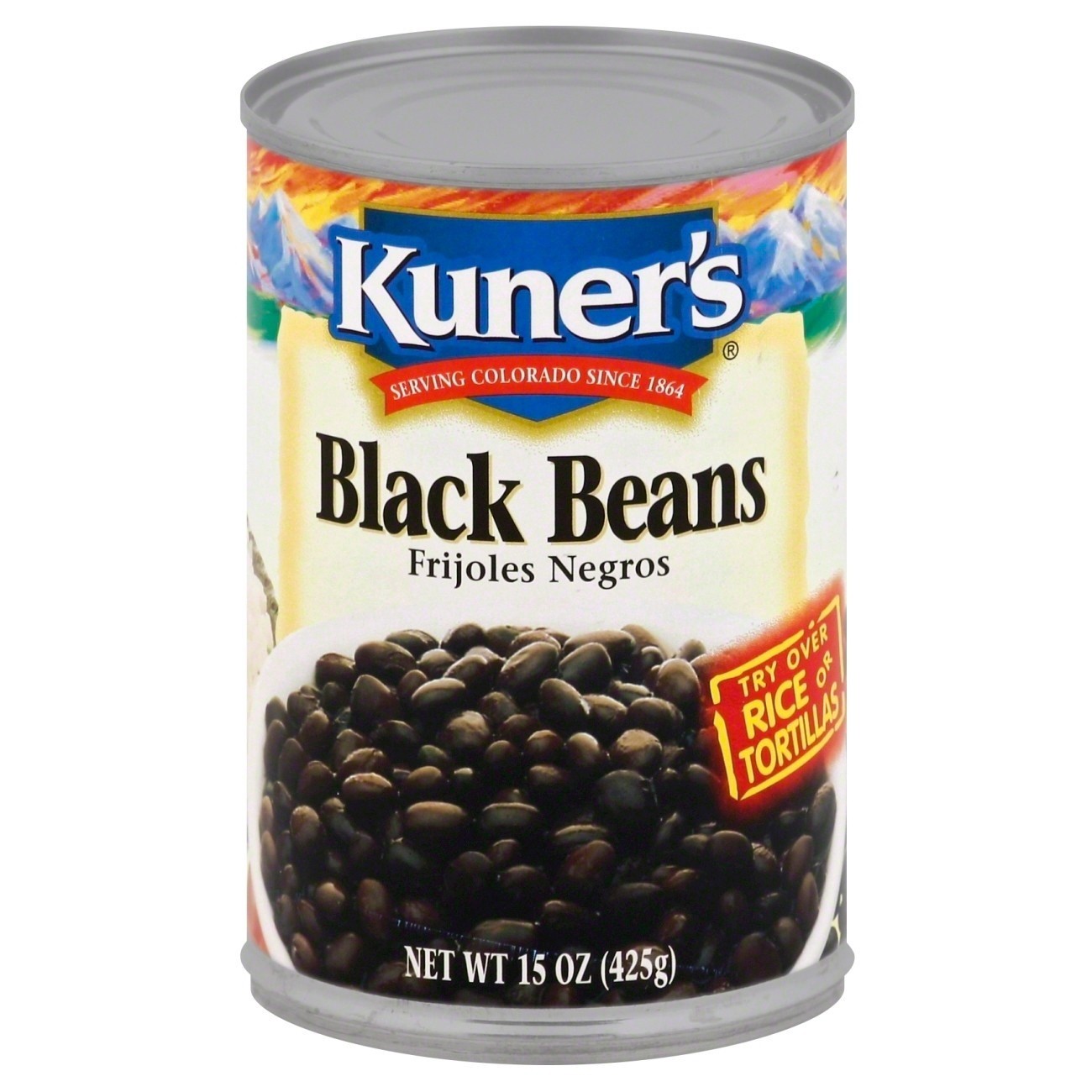 slide 1 of 6, Kuner's Black Beans 15 oz, 15 oz