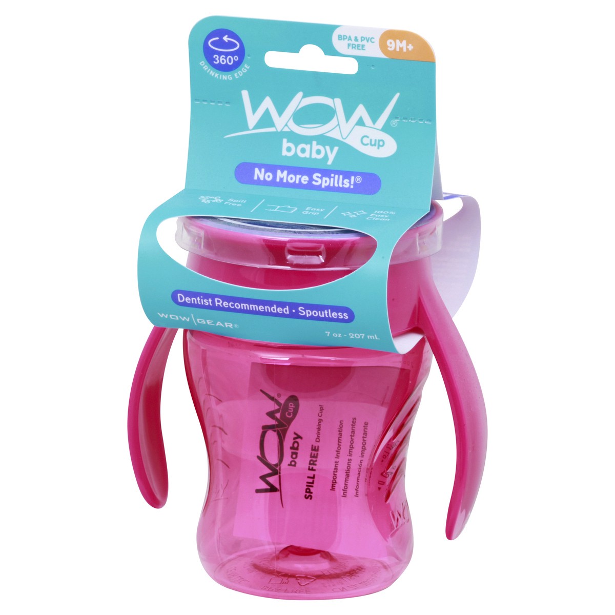 slide 3 of 9, Wow Cup Wow Gear Baby 360 Transition Cup Assorted, 7 oz