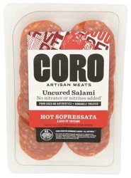 Coro by Salumi Hot Sopressata Unsliced