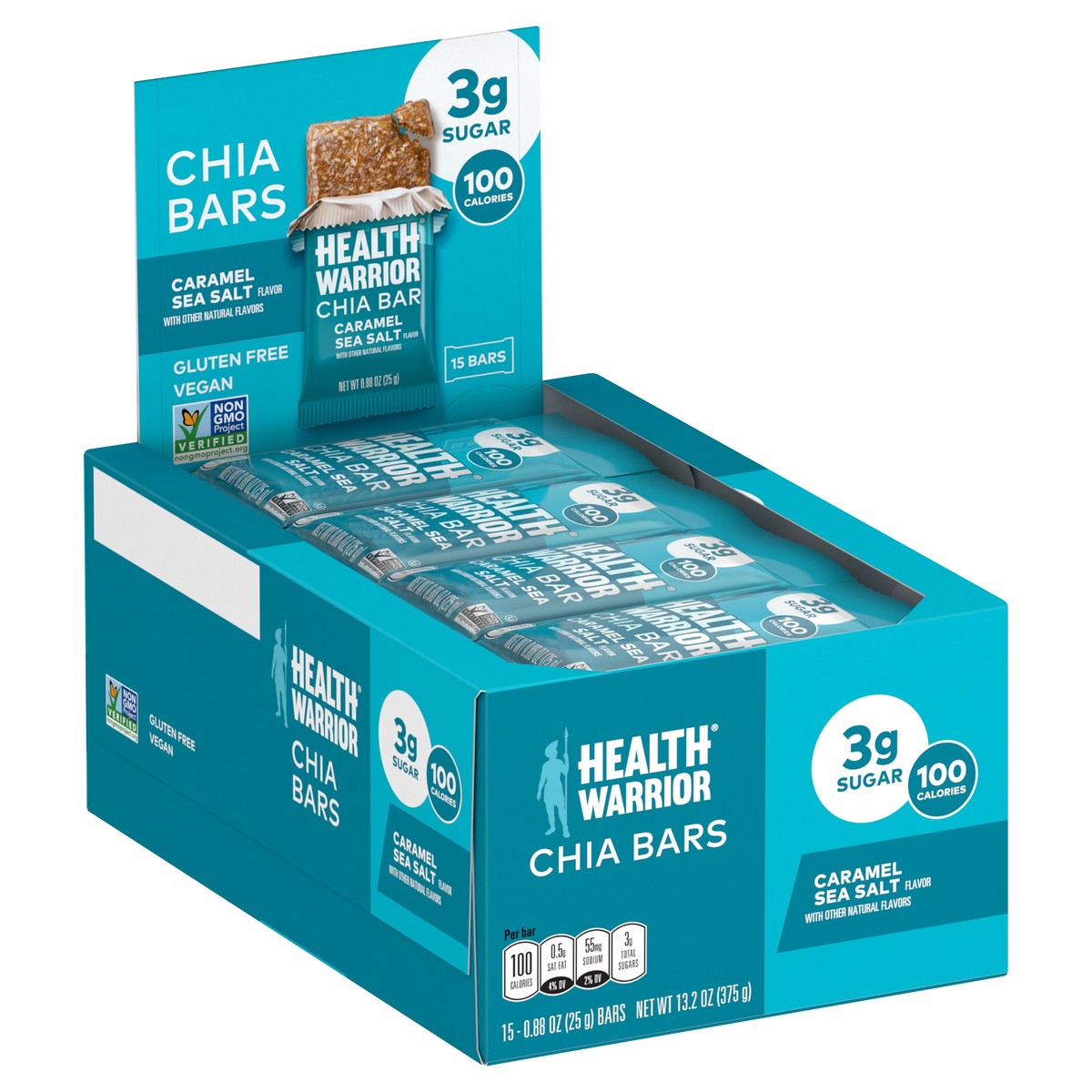 slide 2 of 11, Health Warrior Chia Bar, 13.2 oz