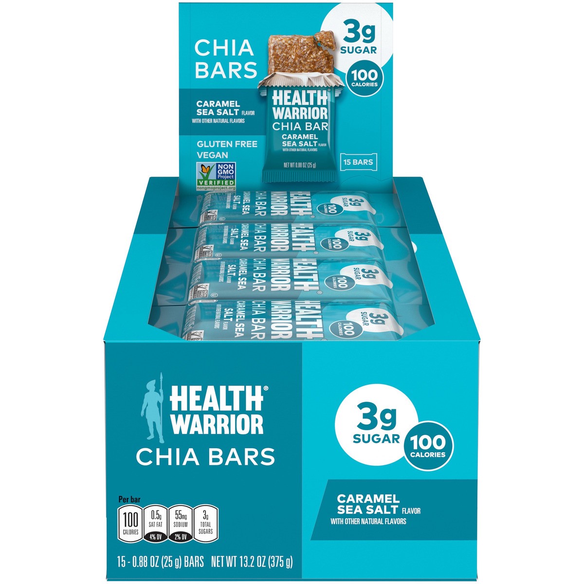 slide 4 of 11, Health Warrior Chia Bar, 13.2 oz