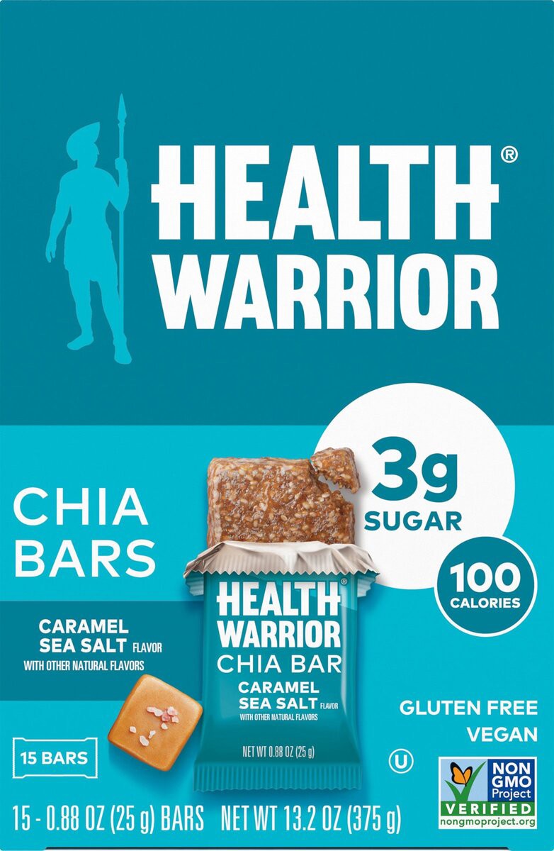 slide 5 of 11, Health Warrior Chia Bar, 13.2 oz