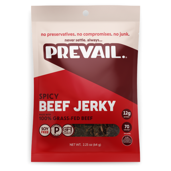 slide 1 of 1, PREVAIL Jerky Spicy, 2.25 oz