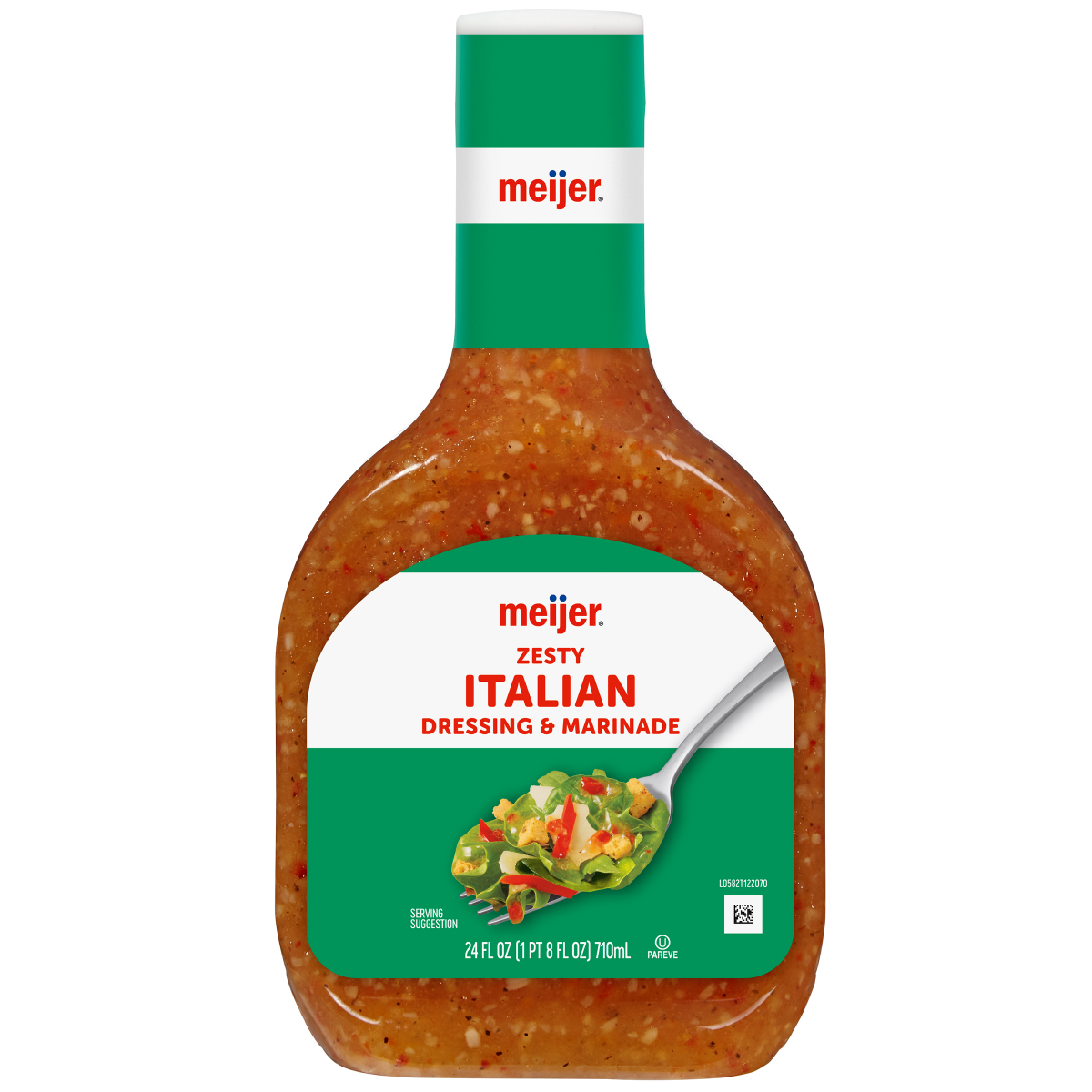 slide 1 of 5, Meijer Zesty Italian Dressing, 24 oz, 24 oz