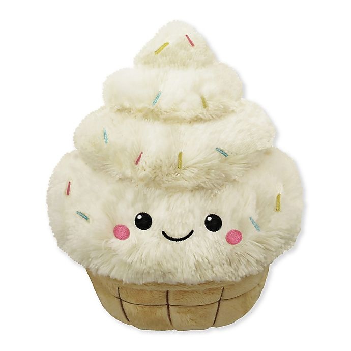 slide 1 of 2, Squishable Comfort Food Mini Soft Serve Plush Toy - White/Brown, 1 ct