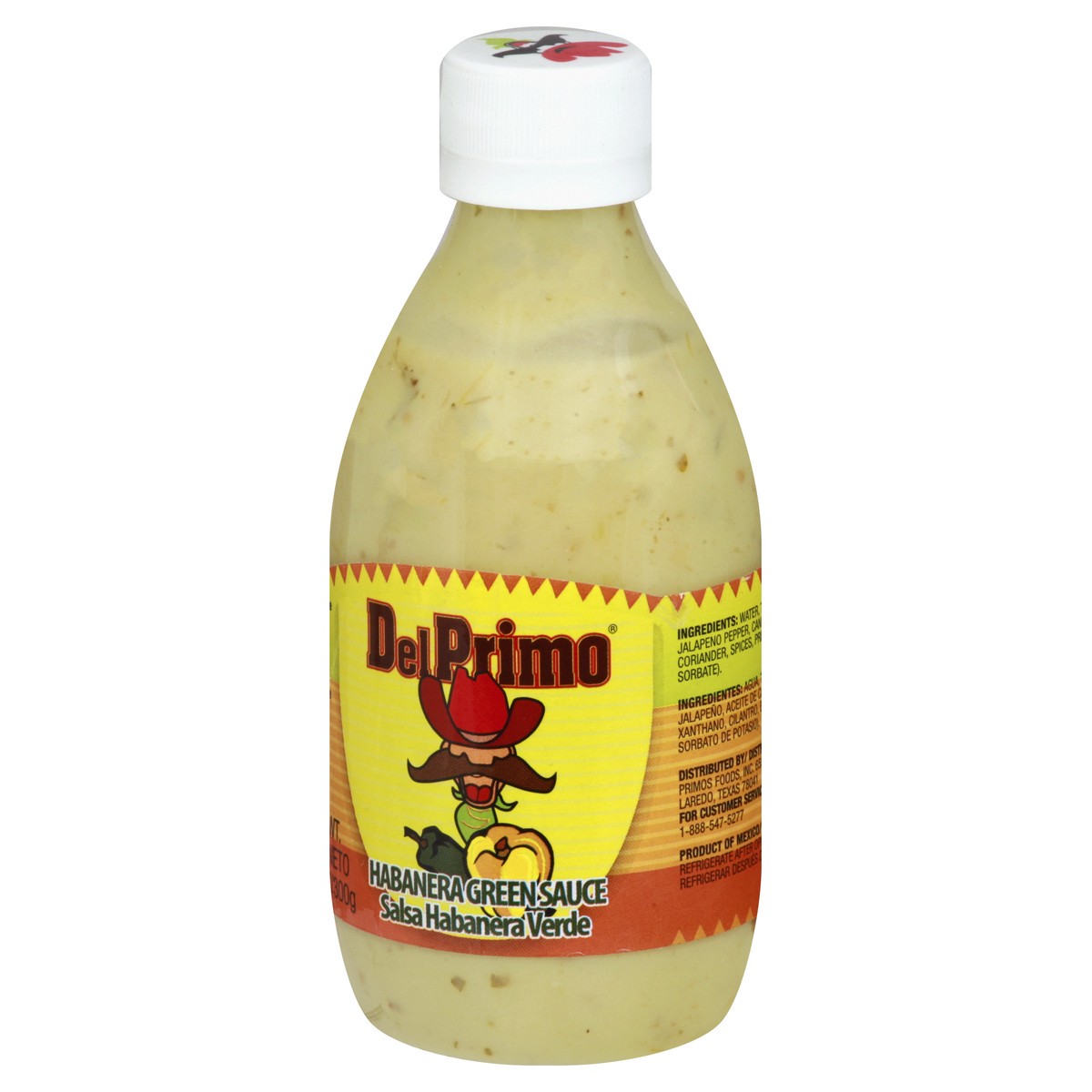 slide 3 of 13, DelPrimo Habanera Green Sauce 10.5 oz, 10.5 oz