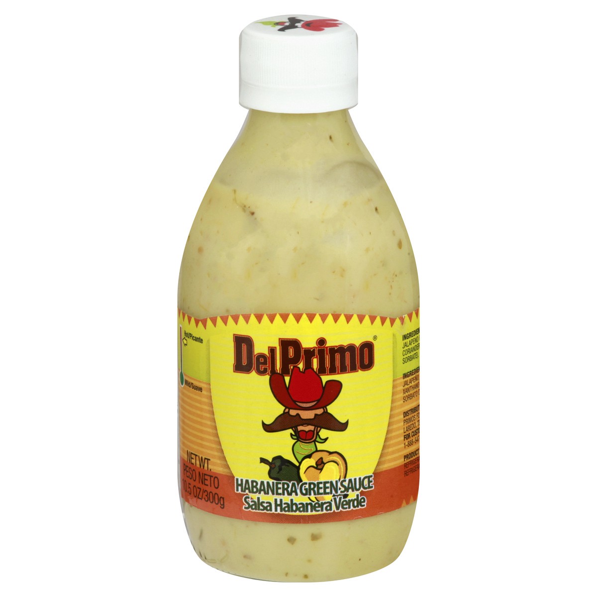 slide 8 of 13, DelPrimo Habanera Green Sauce 10.5 oz, 10.5 oz