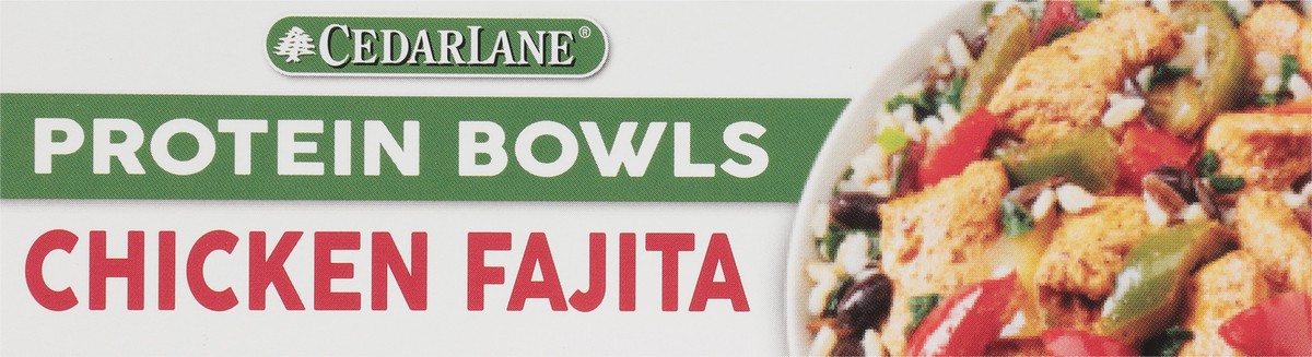 slide 4 of 9, Cedarlane Chicken Fajita Protein Bowls 10 oz, 10 oz