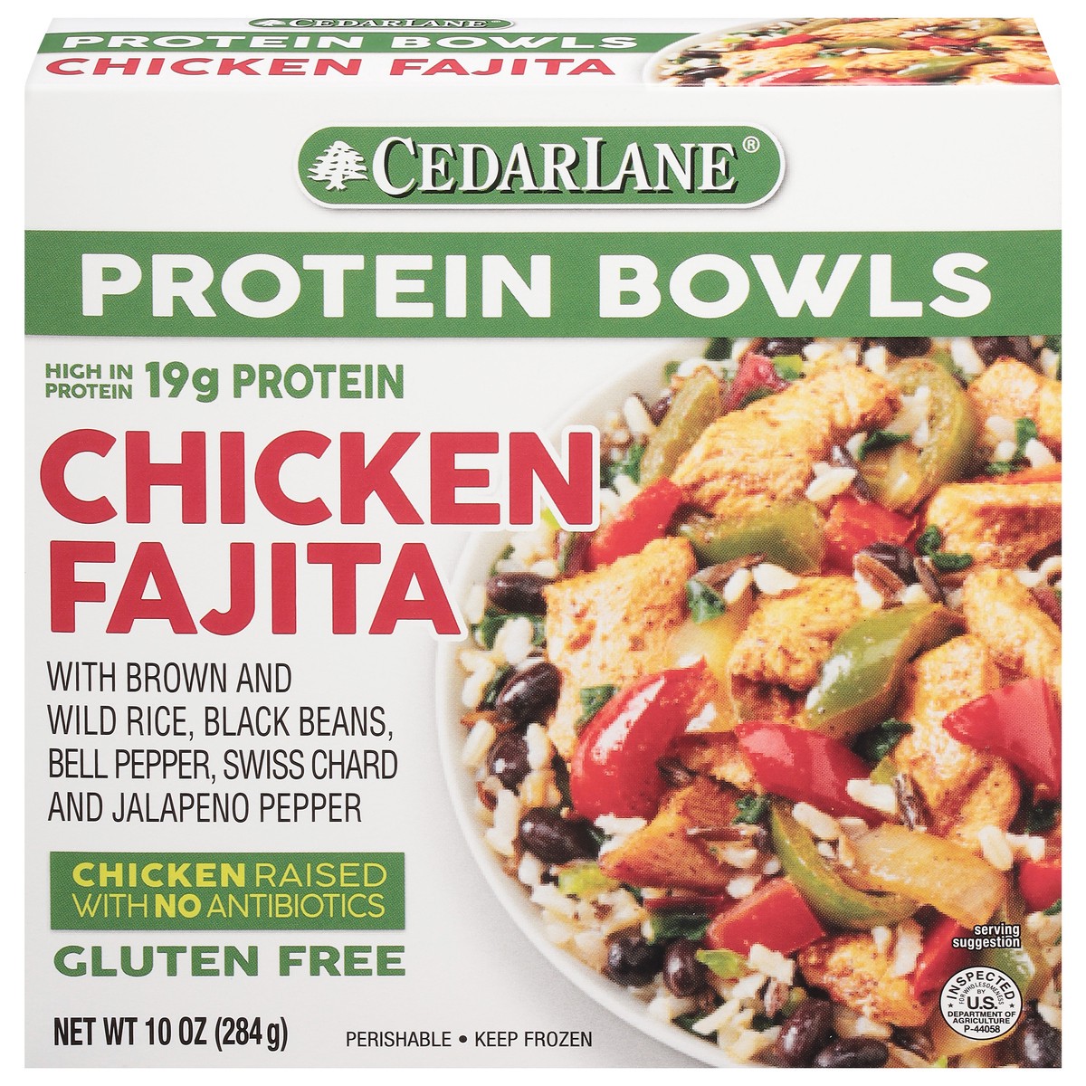 slide 1 of 9, Cedarlane Chicken Fajita Protein Bowls 10 oz, 10 oz