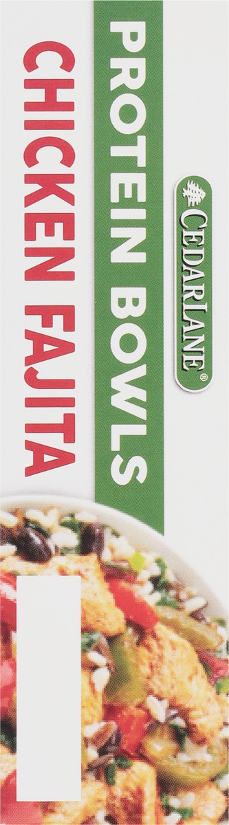 slide 7 of 9, Cedarlane Chicken Fajita Protein Bowls 10 oz, 10 oz