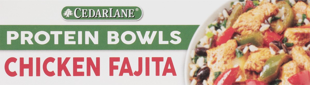 slide 9 of 9, Cedarlane Chicken Fajita Protein Bowls 10 oz, 10 oz