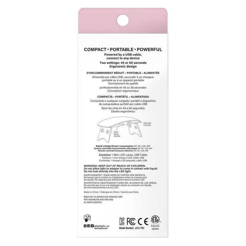 slide 2 of 4, Dashing Diva Mini Led Lamp, 1 ct