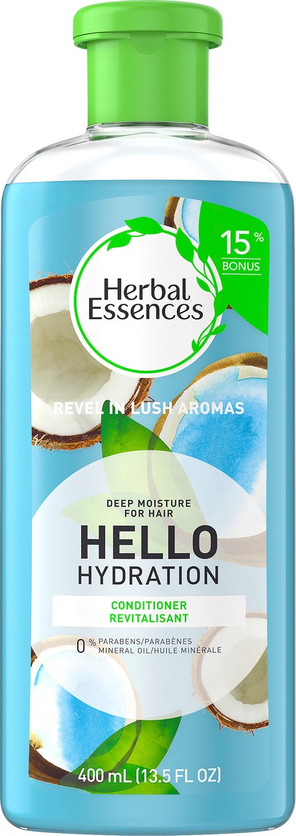 slide 4 of 5, Herbal Essences Hello Hydration Conditioner 400 ml, 400 ml