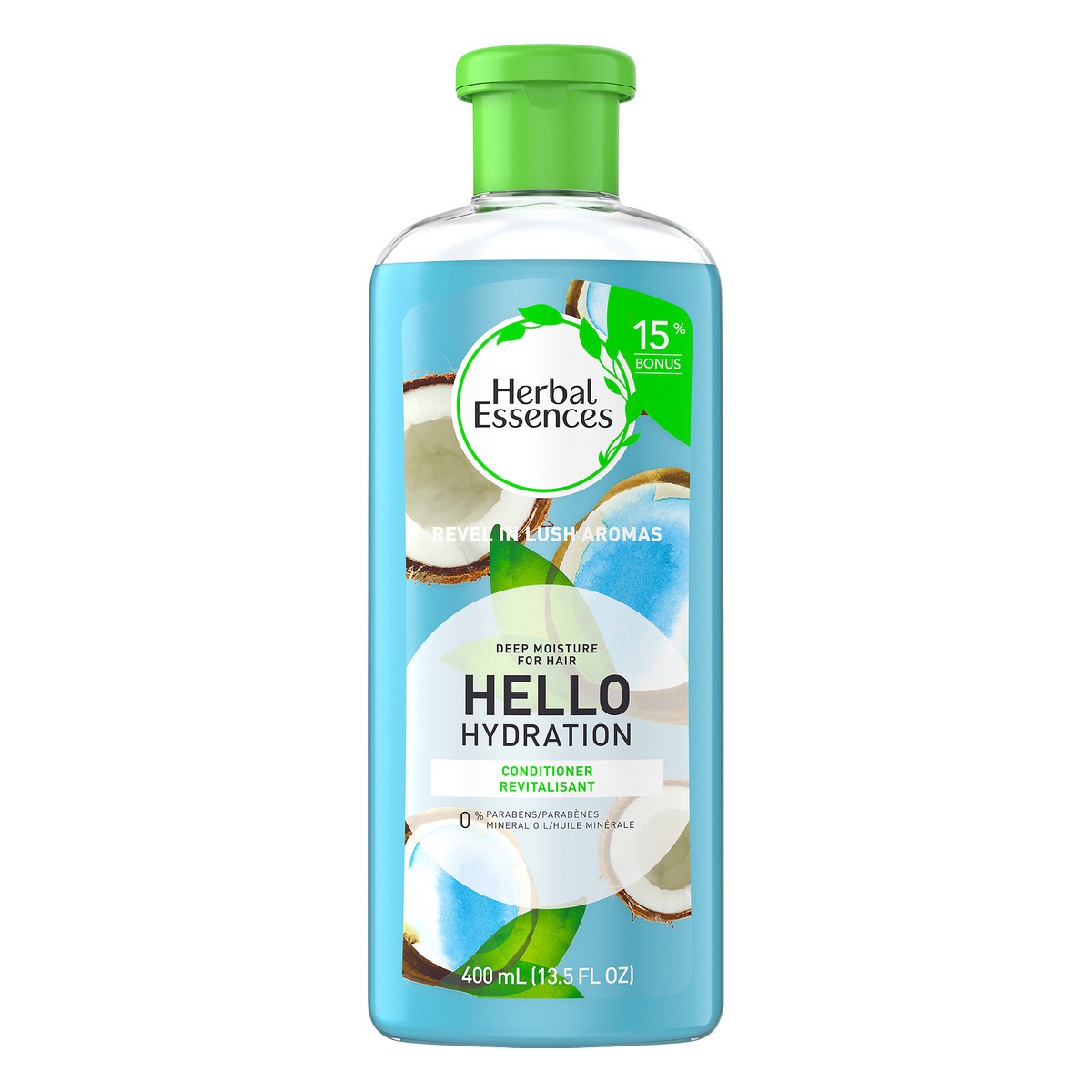 slide 1 of 5, Herbal Essences Hello Hydration Conditioner 400 ml, 400 ml