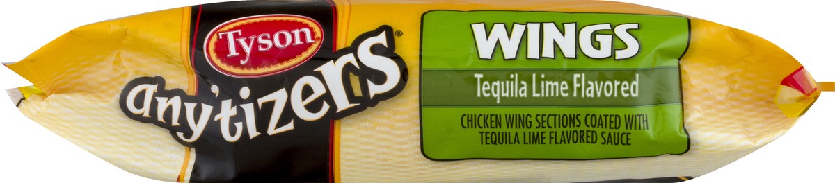 slide 8 of 10, TYSON ANYTIZERS Tyson Any'tizers Tequila Lime Bone-In Chicken Wings, 22 oz. (Frozen), 22 oz