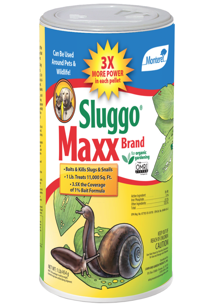 slide 1 of 1, Monterey Sluggo Maxx Slug & Snail Bait & Killer, 1 lb