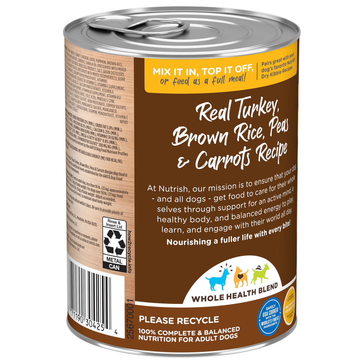 slide 12 of 21, 1/13Oz Rrntsh Trky Brwn Rc Ps Crt Chnk Grvy Wdf, 13 oz