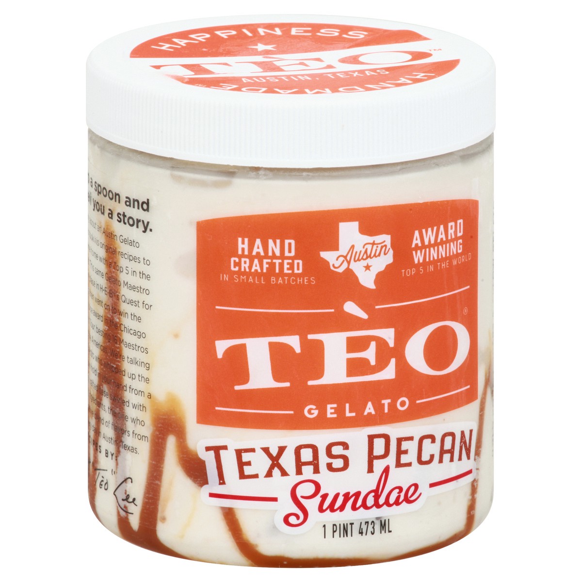 slide 4 of 10, Téo Gelato Gelato, Texas Pecan Sundae, 1 pint