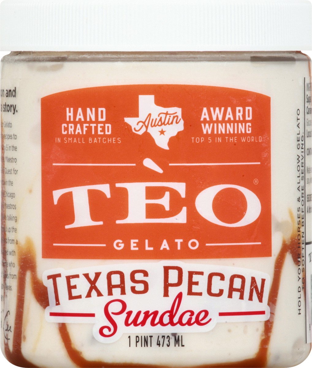 slide 2 of 10, Téo Gelato Gelato, Texas Pecan Sundae, 1 pint