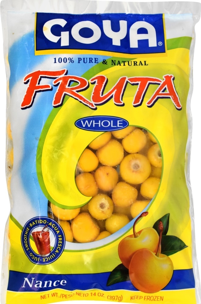 slide 1 of 1, Goya Fruta Whole Nance, 14 oz