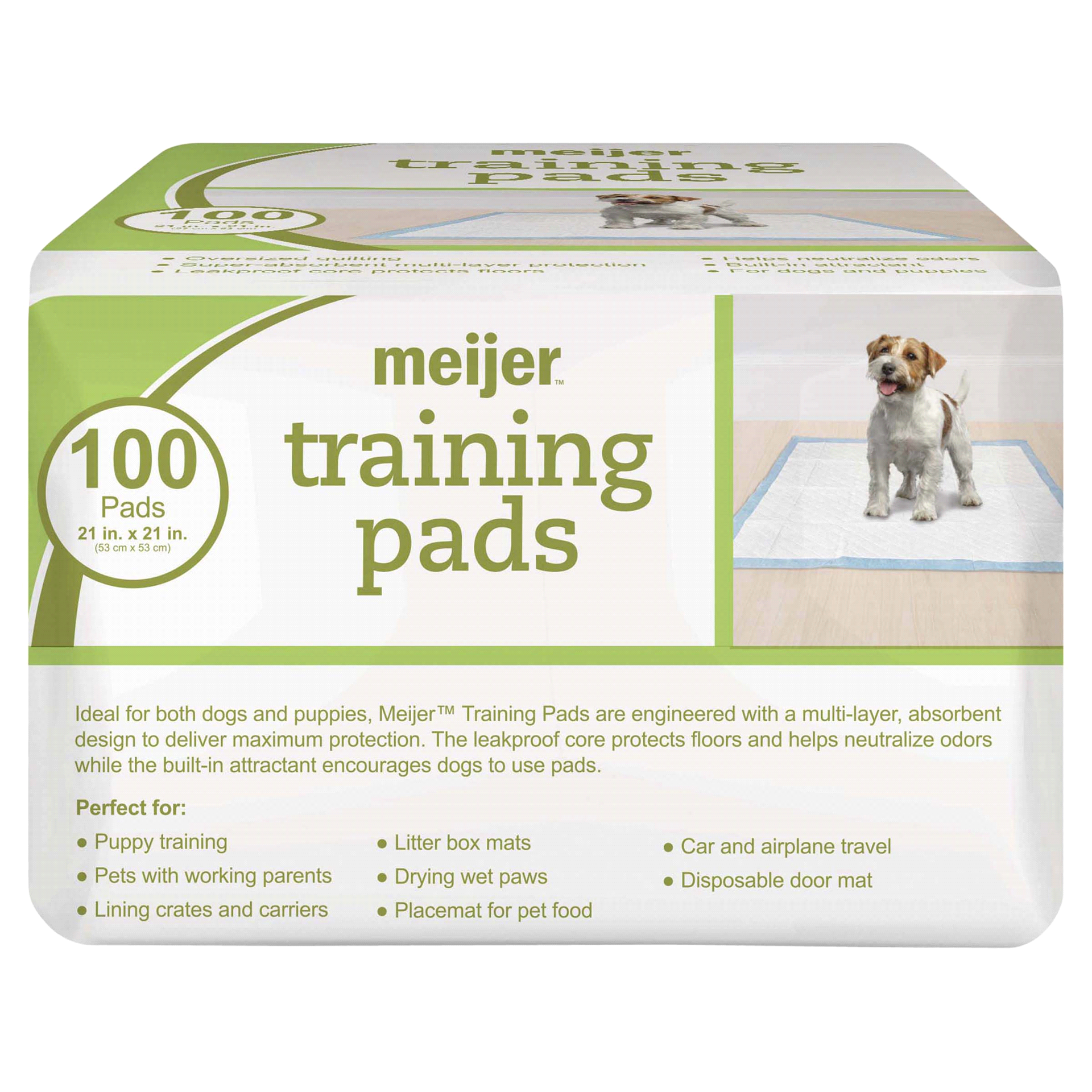 Meijer Pet 21 Training Pads 100 ct Shipt