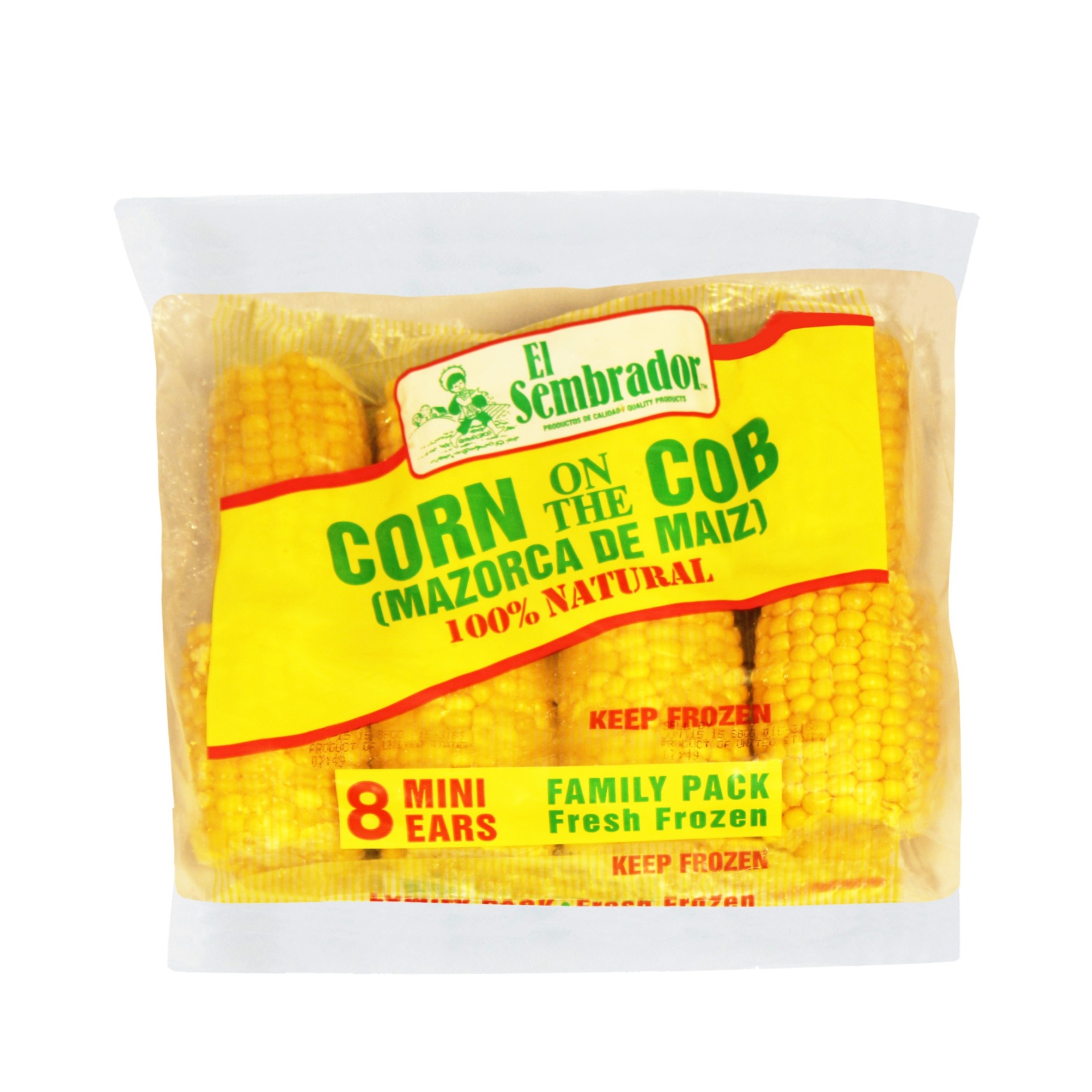 slide 1 of 1, El Sembrador Mini Corn on the Cob, 8 ct