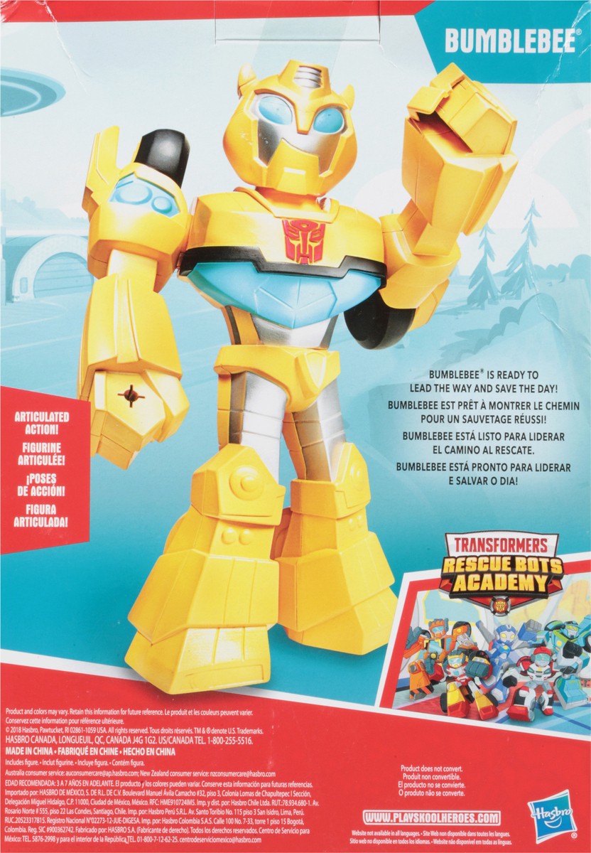 slide 2 of 12, Transformers Mega Mighties Playskool Heroes Rescue Bots Academy Bumblebee Toy 1 ea, 1 ea