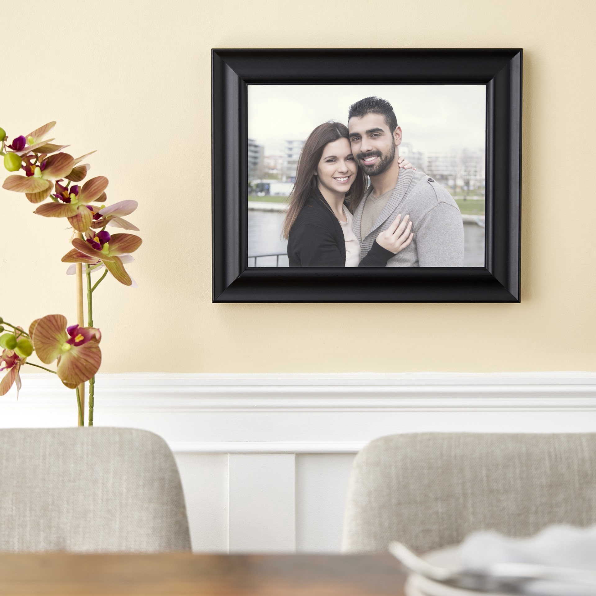 slide 4 of 4, Expressions 8.5" X 11" Black Document Frame By Studio Decor, 8.5 in x 11 in