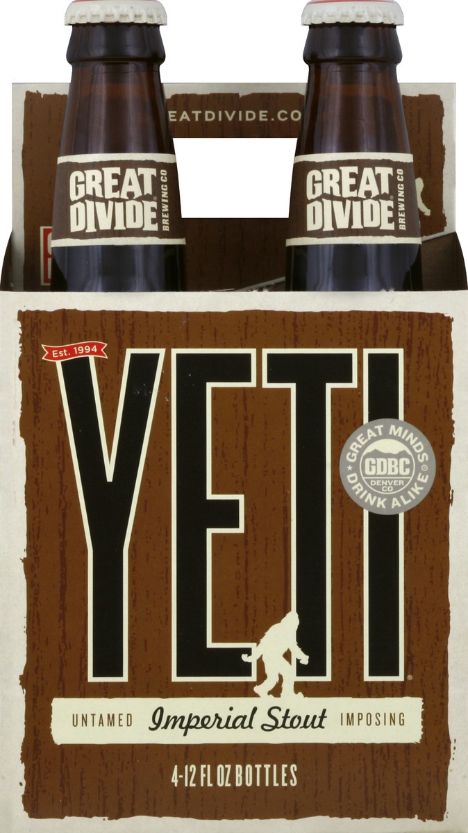 slide 4 of 4, Great Divide Brewing Co. Stout 4 ea, 4 ct; 12 oz