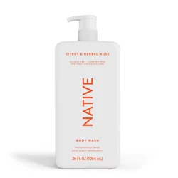 Native Citrus & Herbal Musk Body Wash 36 fl oz 36 fl oz | shipt