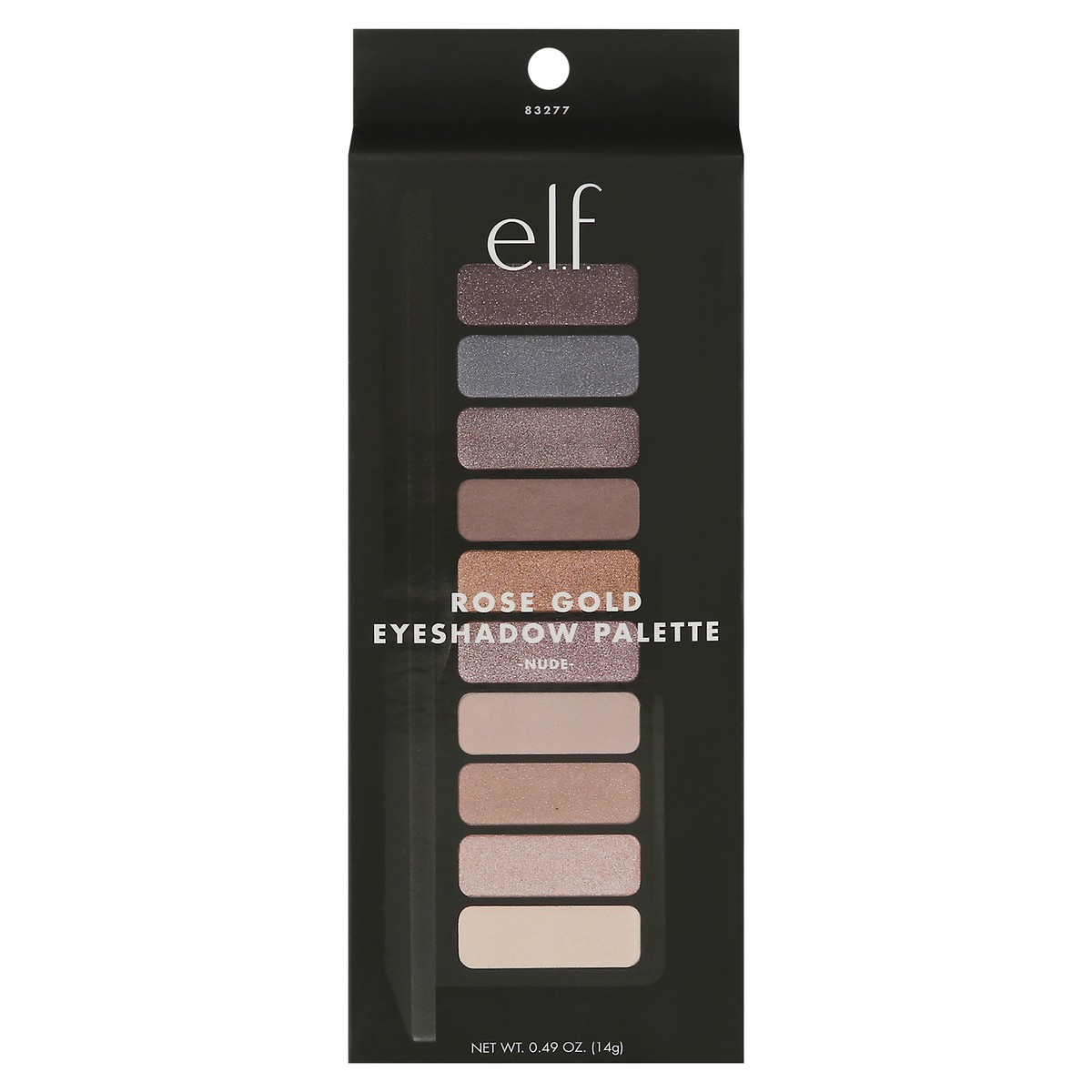 slide 1 of 10, e.l.f. Eyeshadow Palette Nude Rose Gold, 0.49 oz