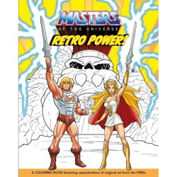 Retro Power Coloring Book By Mattel