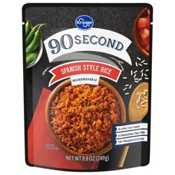 Kroger 90 Second Spanish Style Rice